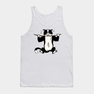 Cat Gym Simple T-Shirt Tank Top